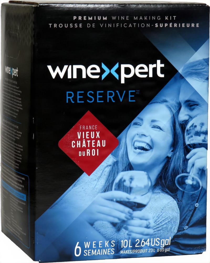 Winexpert Reserve French Vieux Chateau Du Roi Wines Kit 30 bottle