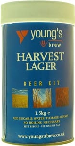 Youngs Harvest Lager Beer Kit 1.5 kg